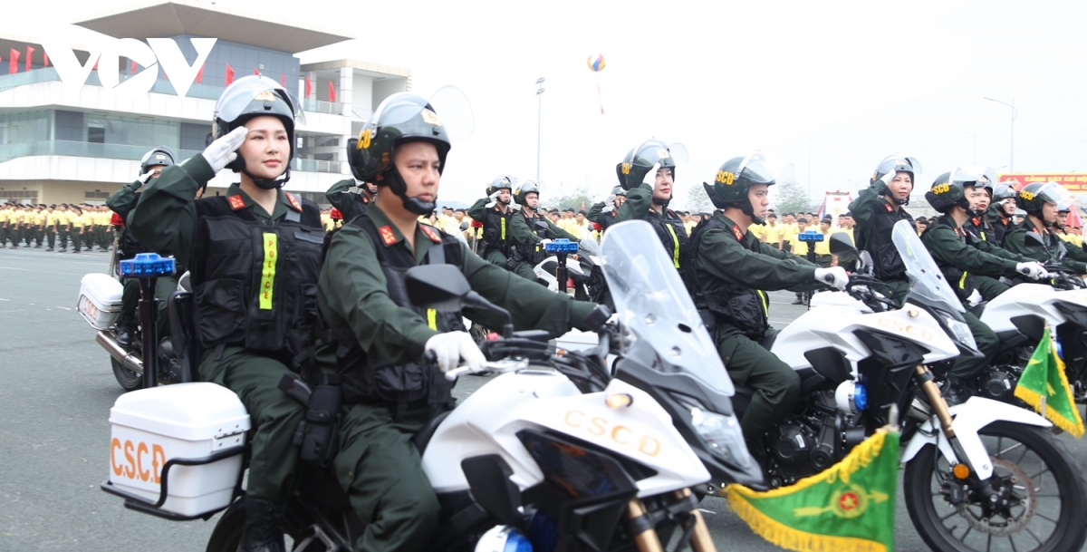 Hình ảnh ấn tượng trong Lễ kỷ niệm 50 năm ngày truyền thống lực lượng Cảnh sát cơ động- Ảnh 6.