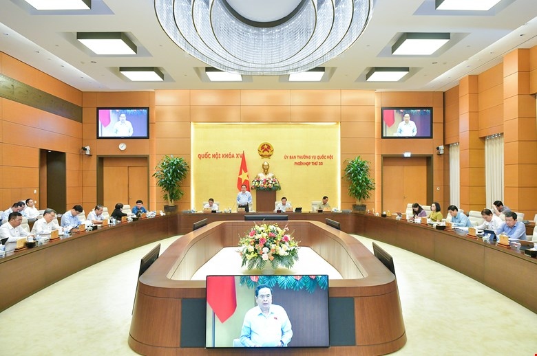 Ủy ban Thường vụ Quốc hội xem xét nhiều nội dung trình Quốc hội tại Kỳ họp thứ 7- Ảnh 2.