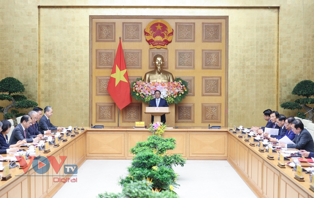 Thủ tướng Phạm Minh Chính khuyến khích các dự án lớn, công nghệ cao của doanh nghiệp Trung Quốc- Ảnh 1.