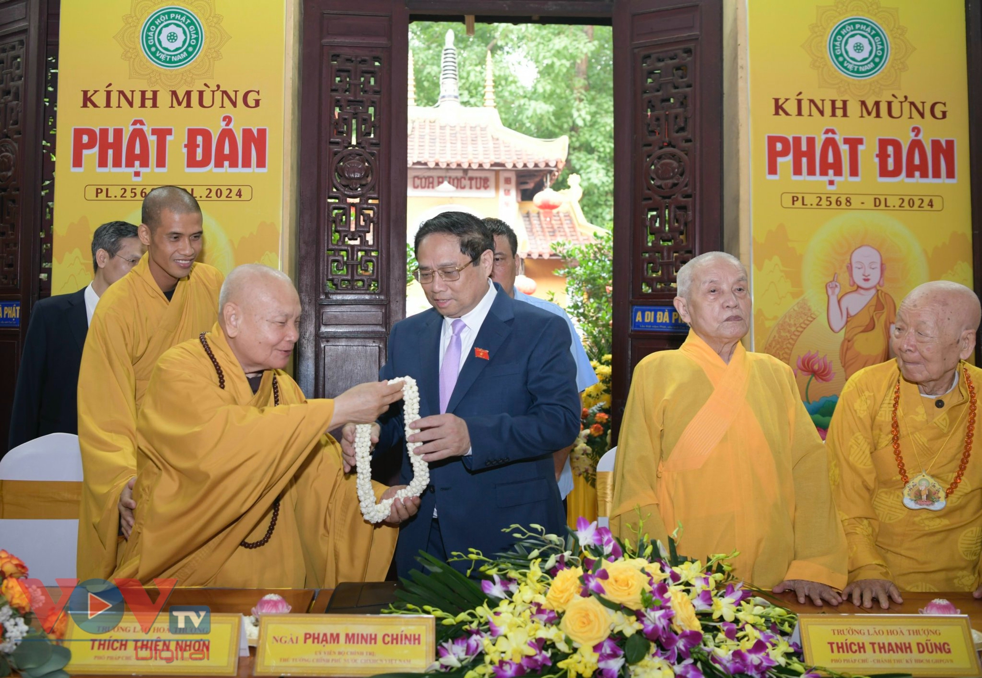 Thủ tướng Phạm Minh Chính chúc mừng Đại lễ Phật đản Phật lịch 2568- Ảnh 2.