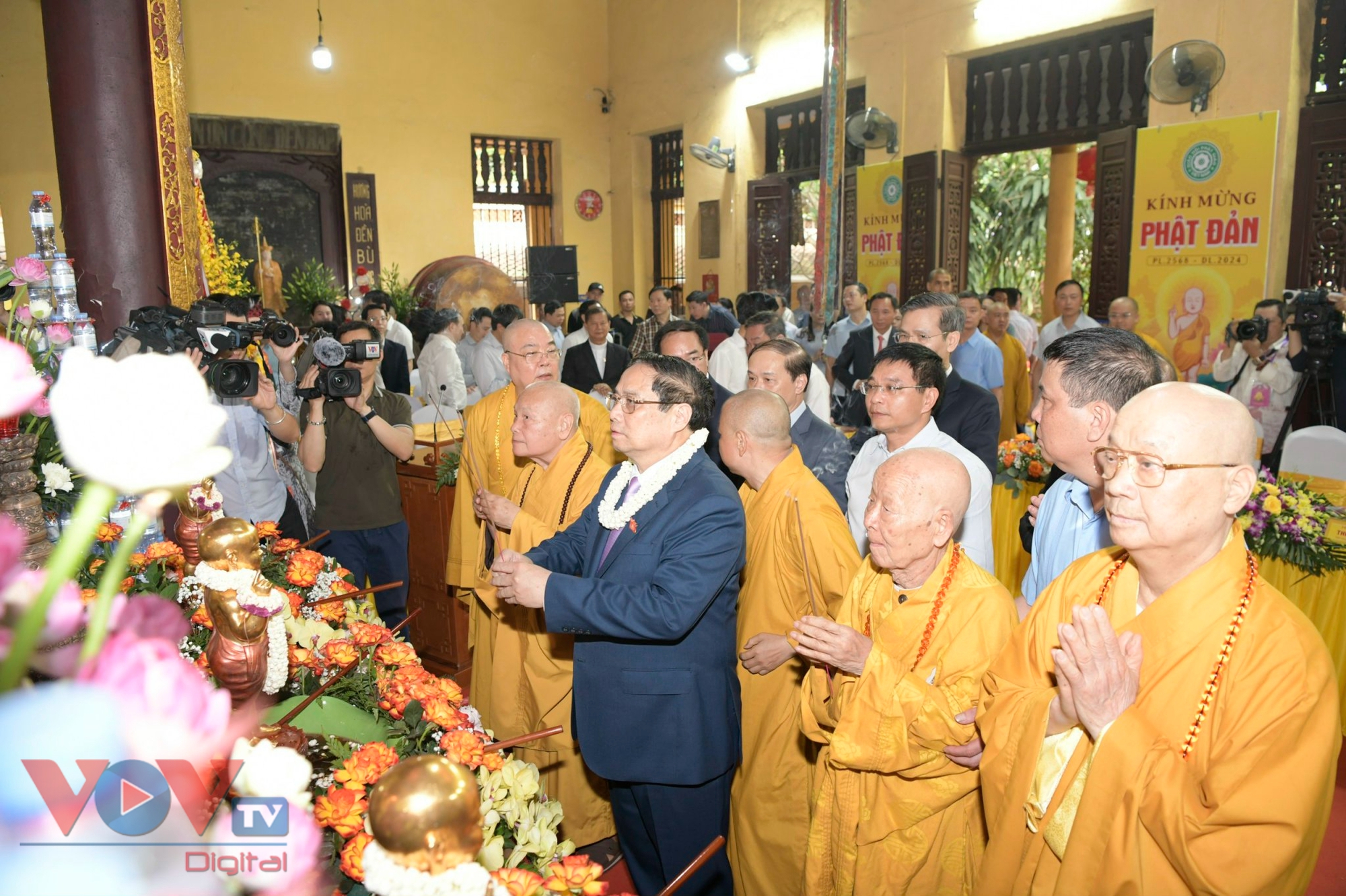 Thủ tướng Phạm Minh Chính chúc mừng Đại lễ Phật đản Phật lịch 2568- Ảnh 7.