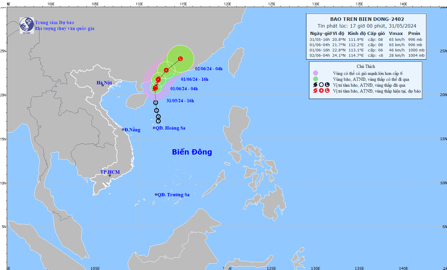 Biển Đông đón cơn bão số 1 trong năm nay- Ảnh 1.