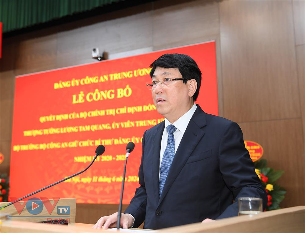 Thượng tướng Lương Tam Quang giữ chức Bí thư Đảng uỷ Công an Trung ương- Ảnh 1.
