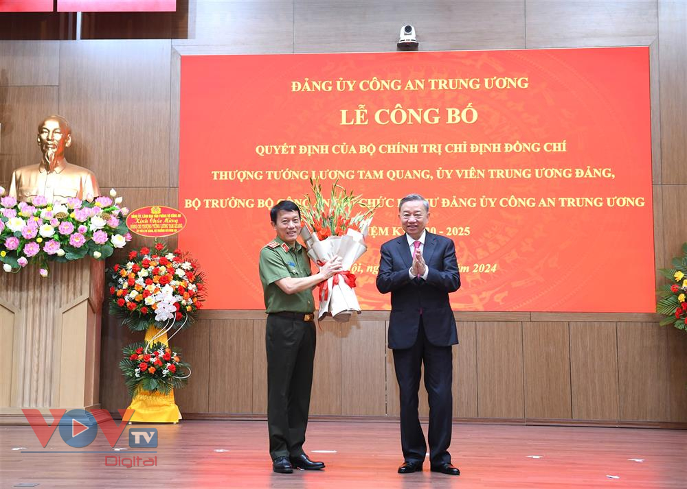 Thượng tướng Lương Tam Quang giữ chức Bí thư Đảng uỷ Công an Trung ương- Ảnh 2.