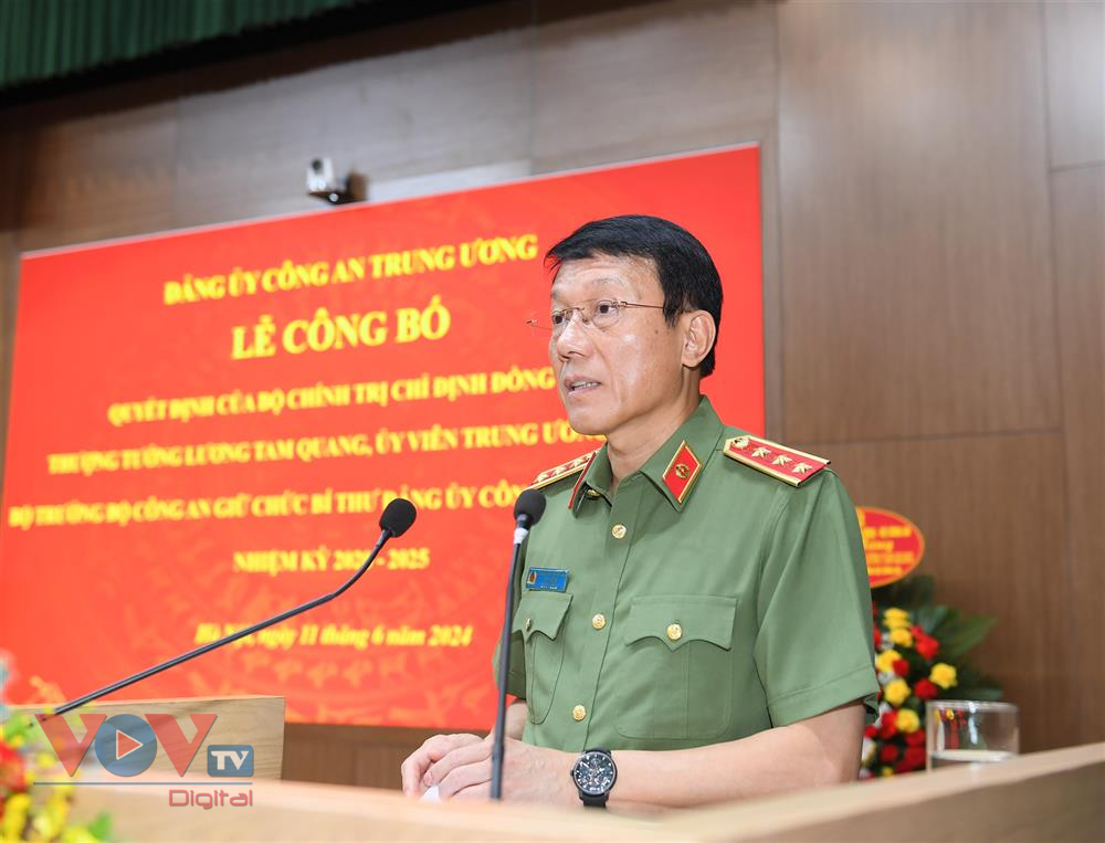 Thượng tướng Lương Tam Quang giữ chức Bí thư Đảng uỷ Công an Trung ương- Ảnh 3.