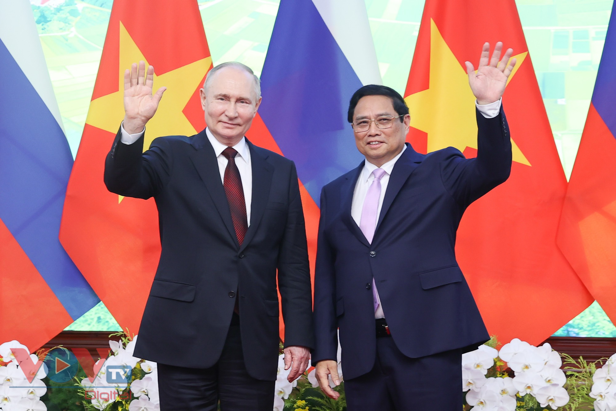 Thủ tướng Chính phủ Phạm Minh Chính hội kiến Tổng thống Liên bang Nga Vladimir Putin- Ảnh 2.