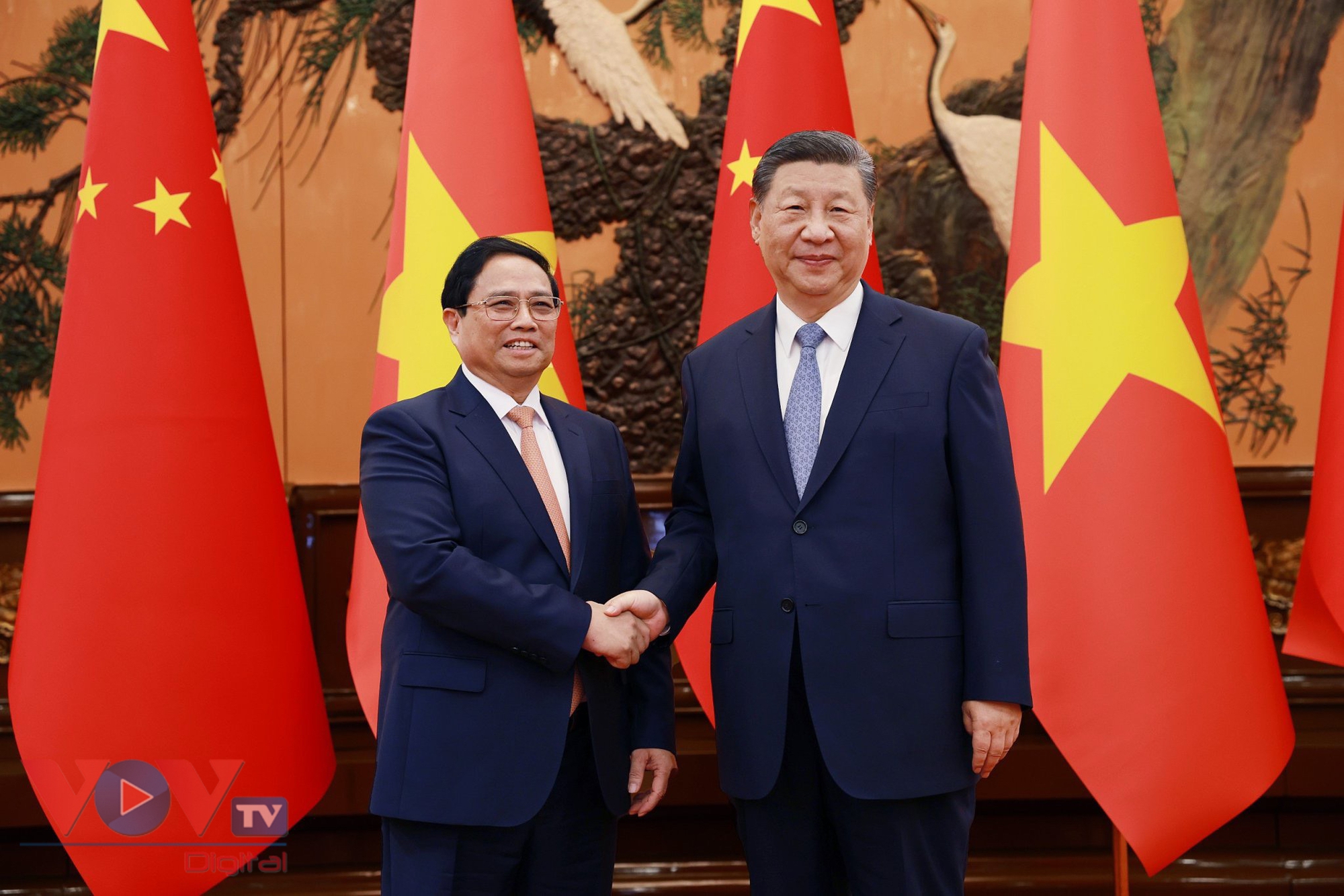 Thủ tướng Phạm Minh Chính kết thúc tốt đẹp chuyến công tác tham dự Hội nghị WEF Đại Liên và làm việc tại Trung Quốc- Ảnh 4.