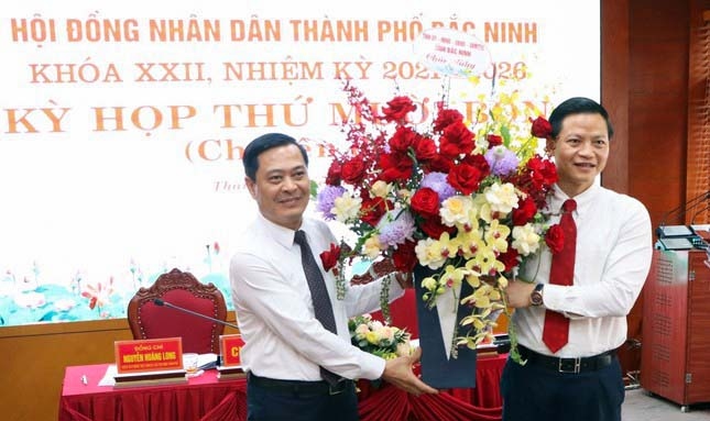 Ông Nguyễn Mạnh Hiếu được bầu làm Chủ tịch UBND TP.Bắc Ninh- Ảnh 1.