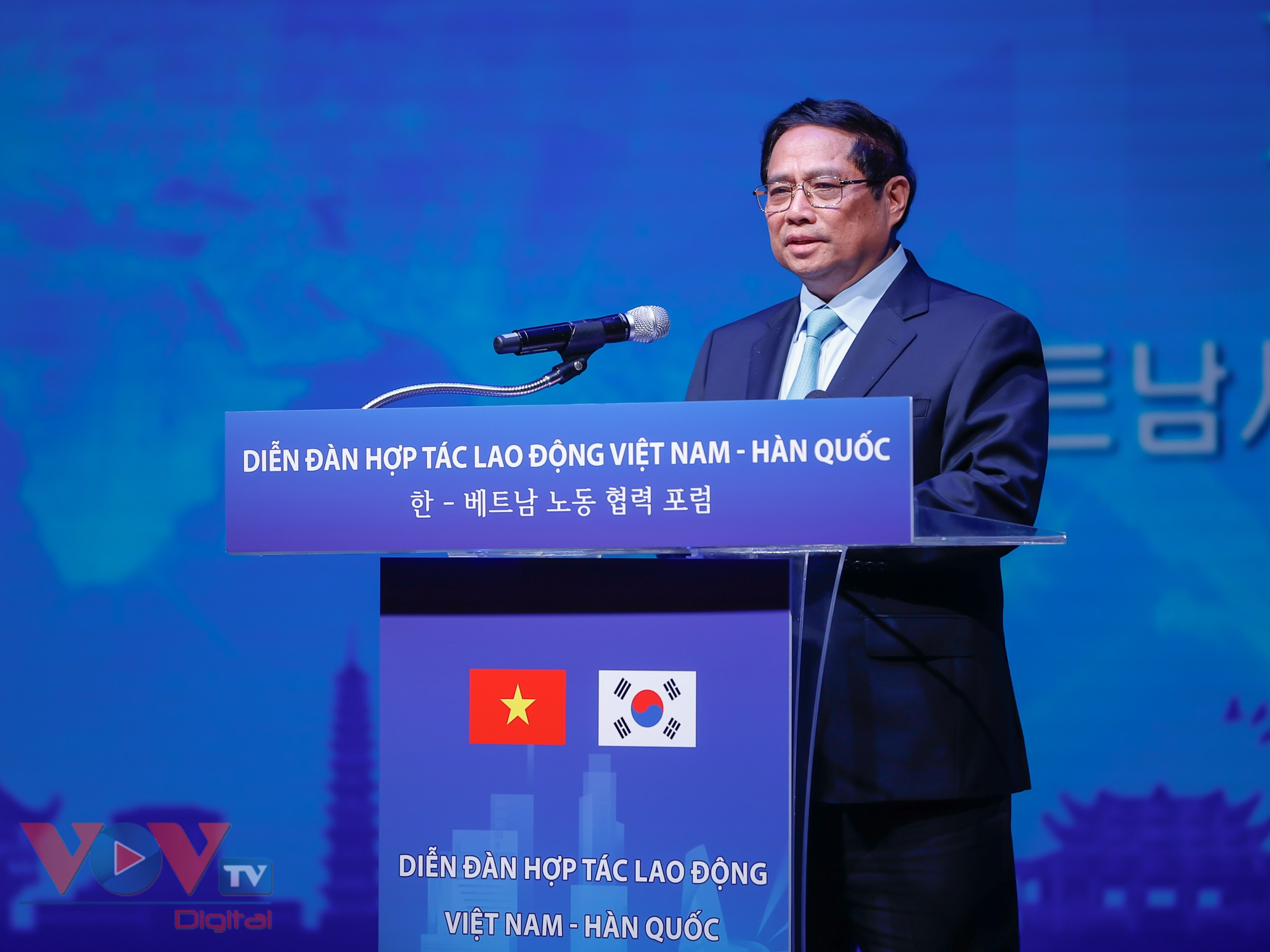Thủ tướng Phạm Minh Chính dự Diễn đàn hợp tác lao động Việt Nam – Hàn Quốc- Ảnh 1.