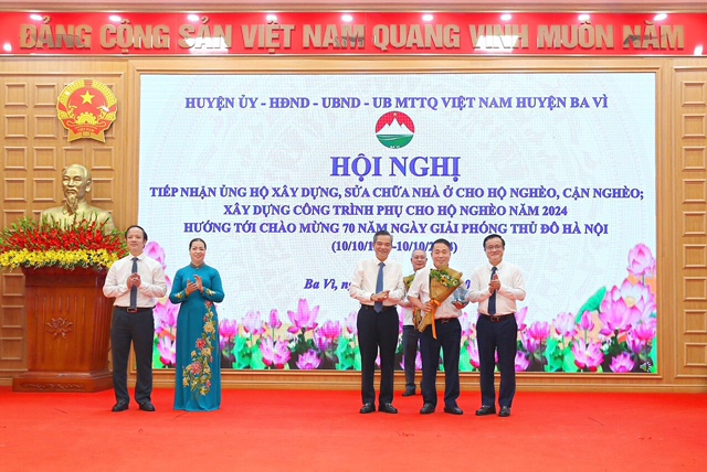 Người nghèo tại huyện Ba Vì được hỗ trợ cơ ngơi mới- Ảnh 2.