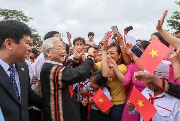 Xúc động hình ảnh Tổng Bí thư Nguyễn Phú Trọng với đồng bào, chiến sĩ cả nước- Ảnh 9.