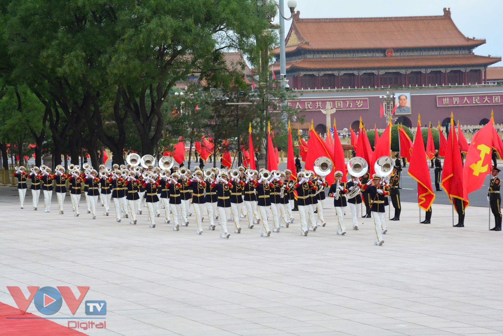 Tổng Bí thư, Chủ tịch nước Tập Cận Bình chủ trì lễ đón chính thức Tổng Bí thư, Chủ tịch nước Tô Lâm- Ảnh 5.