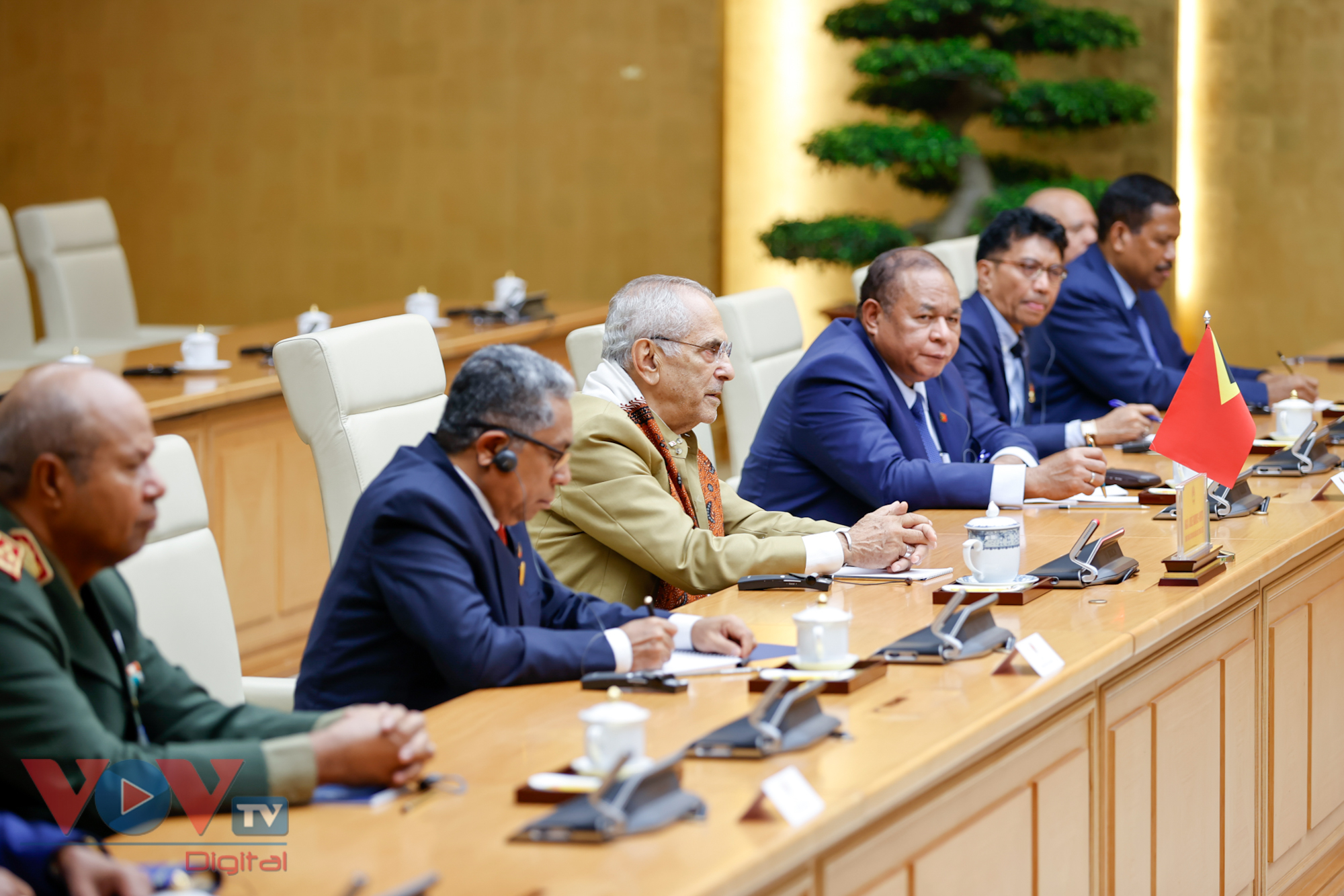 Thủ tướng Chính phủ Phạm Minh Chính hội kiến Tổng thống Timor-Leste Jose Ramos-Horta- Ảnh 2.