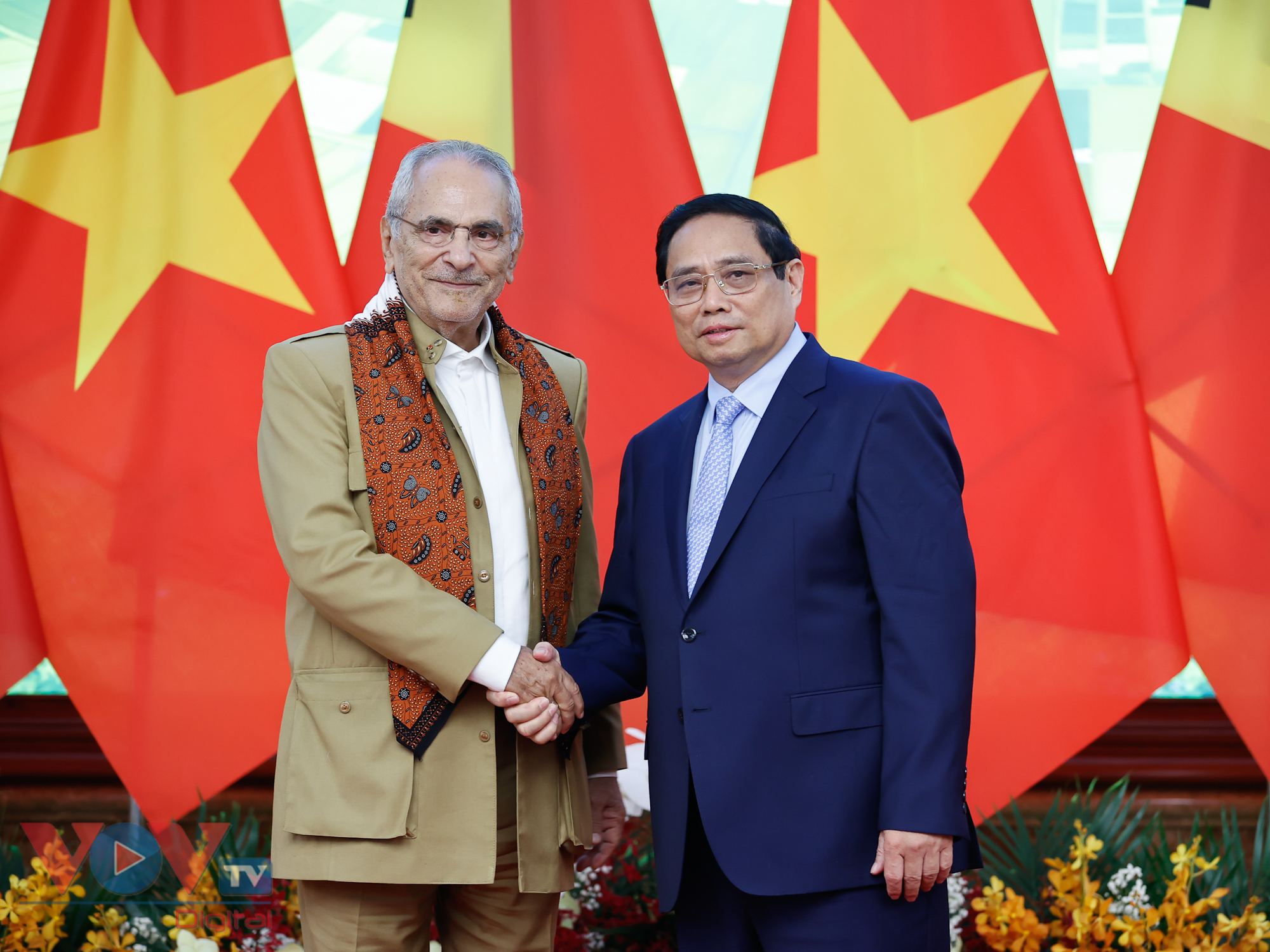 Thủ tướng Chính phủ Phạm Minh Chính hội kiến Tổng thống Timor-Leste Jose Ramos-Horta- Ảnh 4.