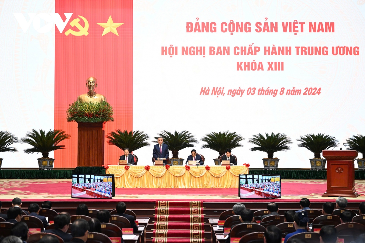 Khai mạc Hội nghị Ban Chấp hành Trung ương khóa XIII- Ảnh 1.