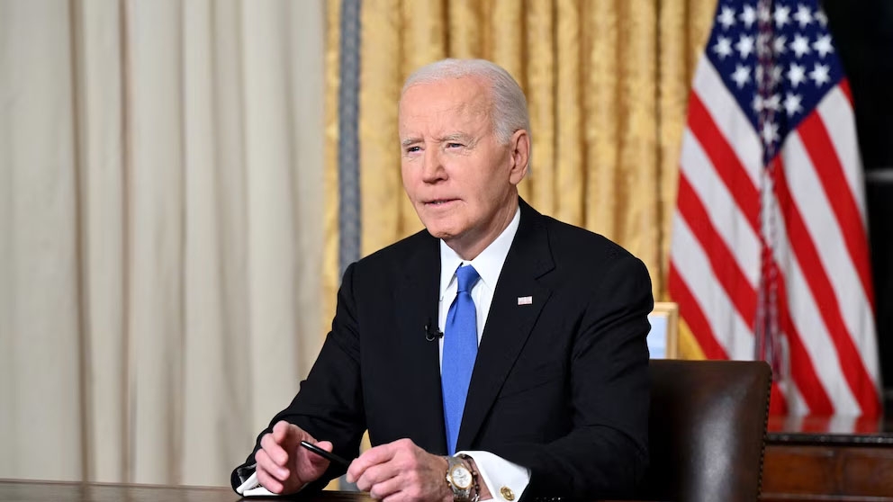 Bài phát biểu cuối cùng của Tổng thống Mỹ Joe Biden trước khi rời Nhà Trắng- Ảnh 1.