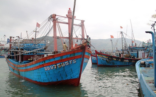 Tiếp tục tìm kiếm 26 ngư dân Bình Định mất tích trên biển - Ảnh 1.