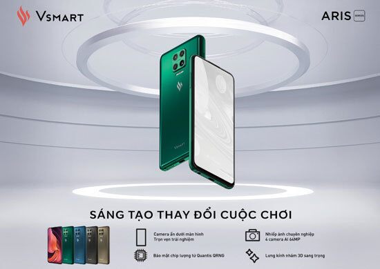 VinSmart ra mắt Aris Pro - điện thoại camera ẩn đầu tiên tại Việt Nam - Ảnh 2.