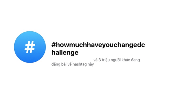 Dàn sao Việt &quot;rần rần&quot; tham gia thử thách #howmuchhaveyouchangedchallenge - Ảnh 1.