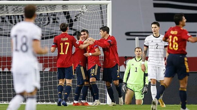 Đánh bại Đức, Tây Ban Nha vào bán kết Nations League - Ảnh 1.