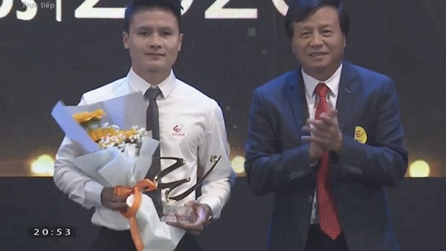 Quang Hải đoạt danh hiệu Bàn thắng đẹp nhất V.League 2020 - Ảnh 1.
