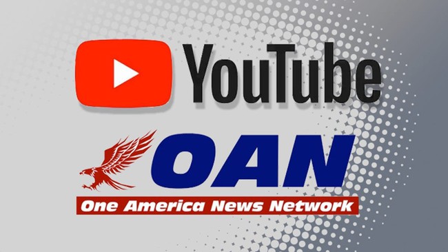 YouTube cấm kênh thông tin OAN hoạt động trong một tuần - Ảnh 1.