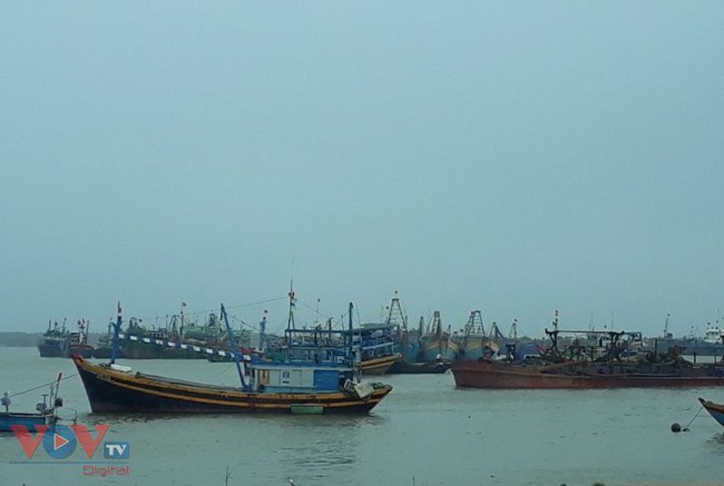 Tại vùng biển Bình Thuận xuất hiện mưa vào sáng ngày 9/11