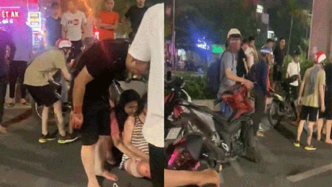 Hà Nội: Khởi tố nam thanh niên say rượu lái xe máy tông bà bầu 8 tháng sẩy thai - Ảnh 1.