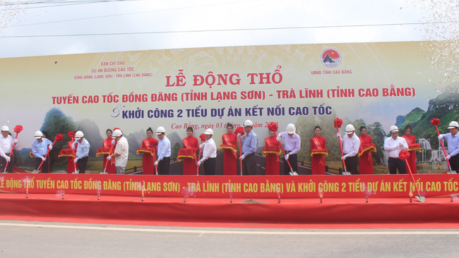 Cao tốc Đồng Đăng - Trà Lĩnh kết nối Cao Bằng với các tỉnh, thành trong khu vực - Ảnh 1.
