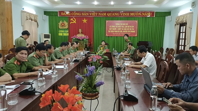 Công an tỉnh Bình Thuận thông tin về vụ giết người cướp của - Ảnh 1.