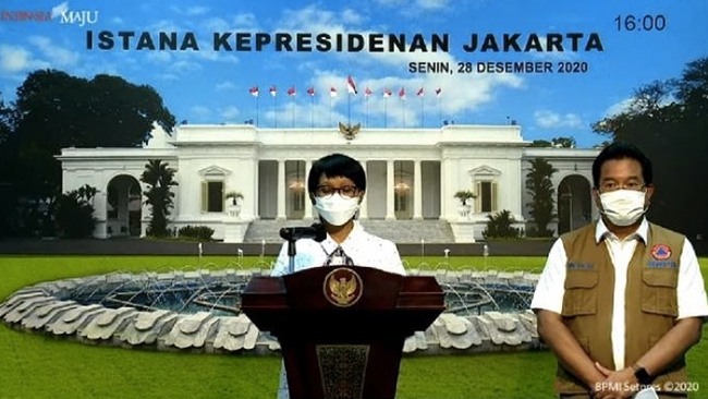 Indonesia đóng cửa với tất cả các quốc gia trước biến thể virus mới - Ảnh 1.