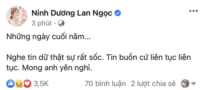 Sao Việt bàng hoàng trước sự ra đi của thành viên nhóm 1088 Vân Quang Long - Ảnh 4.