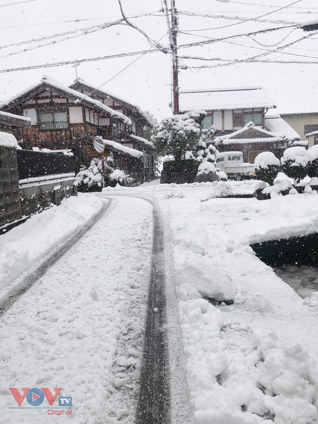 Tuyết liên tục rơi dày tại Nhật Bản, hàng chục người thiệt mạng - Ảnh 1.