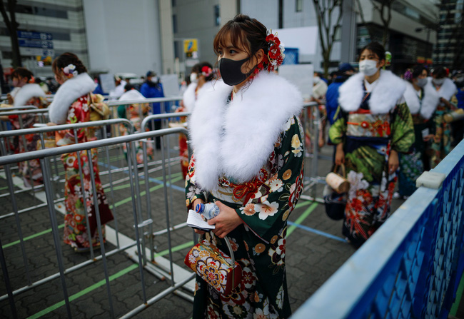 Ngày duy nhất trong năm kimono ngày lễ của phụ nữ chưa chồng đồng loạt hiện diện trên khắp Nhật Bản  - Ảnh 3.