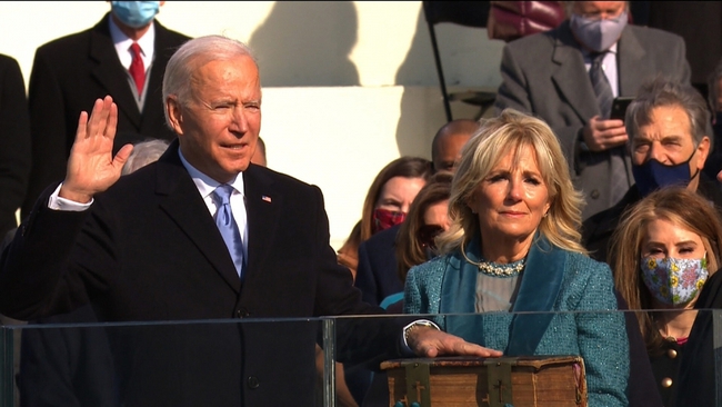 Bài phát biểu tại lễ nhậm chức của tân Tổng thống Mỹ Joe Biden - Ảnh 1.