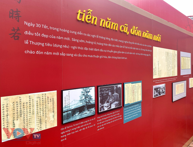 Khai mạc triển lãm tài liệu lưu trữ quốc gia “Cung đình đón Tết” - Ảnh 3.