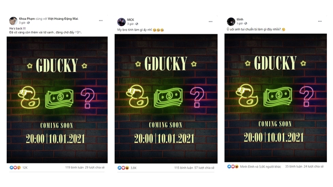 Hậu Rap Việt, GDucky chính thức tung poster 'nhá hàng' sản phẩm mới, loạt thí sinh cùng HLV Karik đều hưởng ứng mạnh mẽ - Ảnh 5.