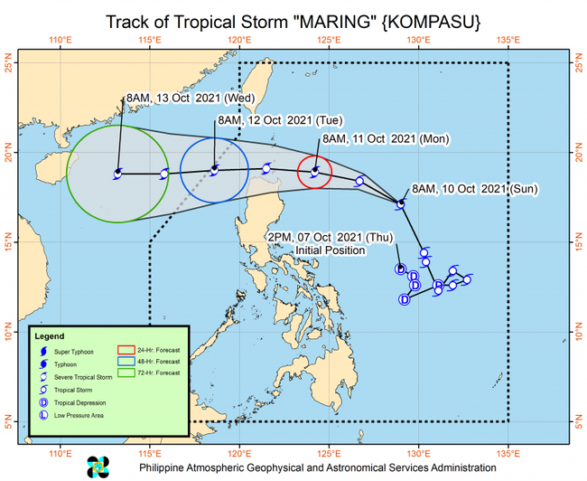 Philippines: Bão Kompasu mạnh lên thành bão nhiệt đới nghiêm trọng - Ảnh 2.