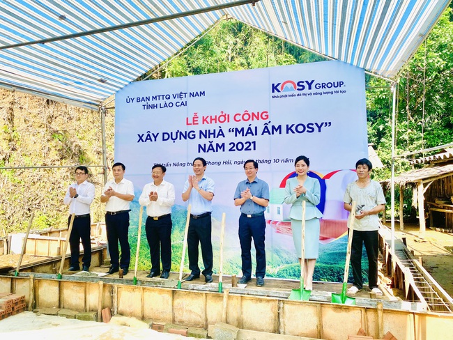 Tập đoàn Kosy ủng hộ 10 tỷ đồng xây dựng 200 ngôi nhà cho hộ nghèo tại Lào Cai - Ảnh 3.