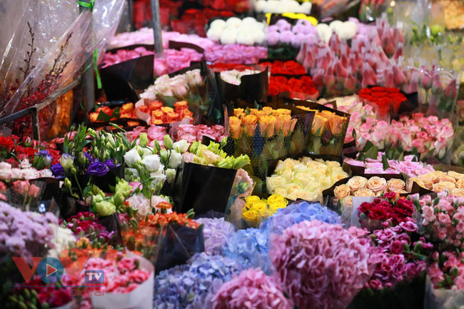 Tiểu thương 'xót ruột' nhìn chợ hoa lớn nhất Hà Nội vắng khách trước ngày 20/10 - Ảnh 11.
