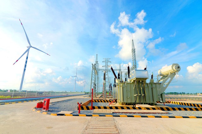 Nhà máy Điện gió Kosy Bạc Liêu chính thức vận hành, phát điện thương mại - Ảnh 2.