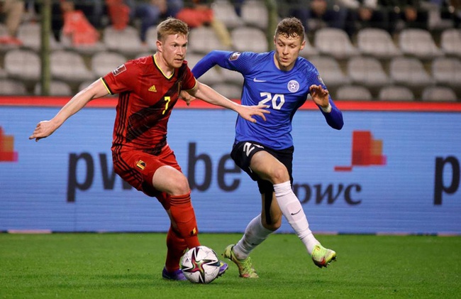 Kết quả Bỉ 3-1 Estonia: Bỉ đoạt vé đến Qatar - Ảnh 1.