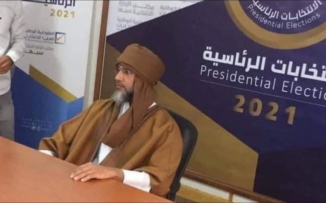 Libya: Con trai cố lãnh đạo Muammar Gaddafi ứng cử tổng thống - Ảnh 2.