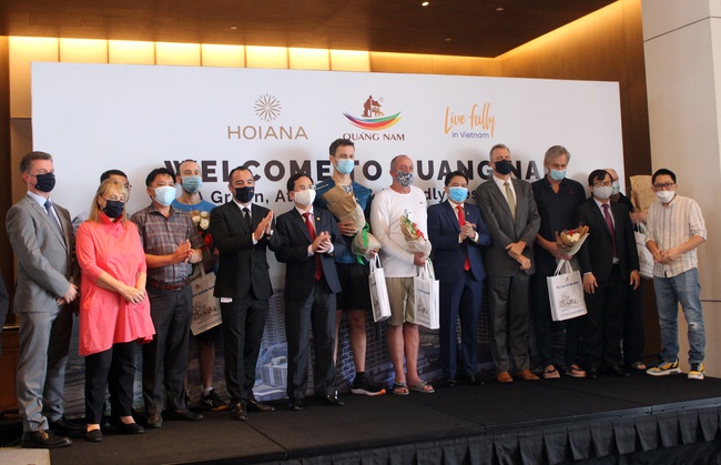 Gần 160 du khách quốc tế tận hưởng kỳ nghỉ dưỡng tại Quảng Nam - Ảnh 1.