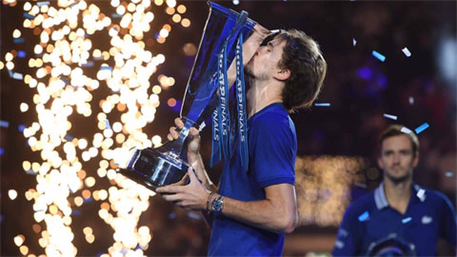 Alexander Zverev vô địch ATP Finals lần thứ hai - Ảnh 1.