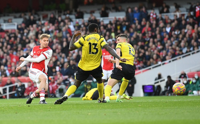 Kết quả Arsenal 1-0 Watford: Pháo thủ chiếm vị trí thứ 5 của MU - Ảnh 1.