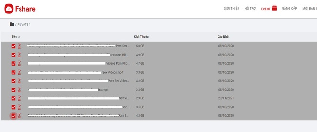 Nhiều nội dung độc hại trên nền tảng Fshare: FPT Telecom 'nhường' trách nhiệm cho người sử dụng, xuất hiện cả phim có hình ảnh đường lưỡi bò - Ảnh 2.