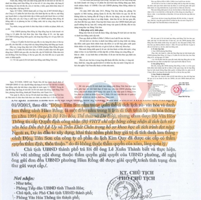 Hàm Rồng – Thanh Hóa: Công ty Cổ phần Du lịch Kim Quy có nguy cơ phá sản trước những sai lầm của cơ quan chức năng - Ảnh 3.