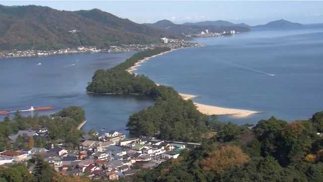 12 Nét Đẹp Vùng Kansai Nhật Bản: Dải cát Amanohashidate - Ảnh 1.
