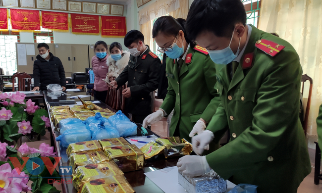 Hình ảnh lô hàng ma túy dạng đá 'khủng' bị triệt phá ở Lai Châu - Ảnh 3.
